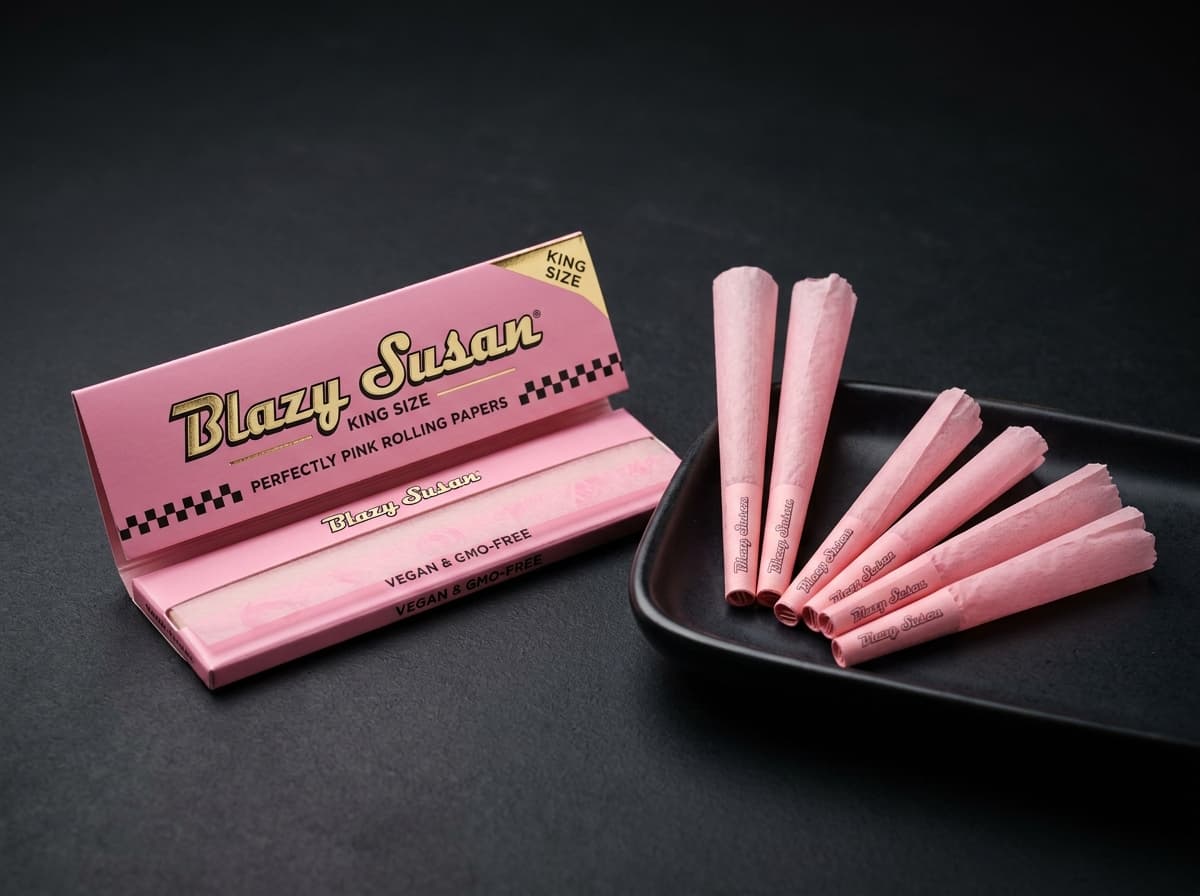 Blazy Susan Pink Papers (50 Leaves)