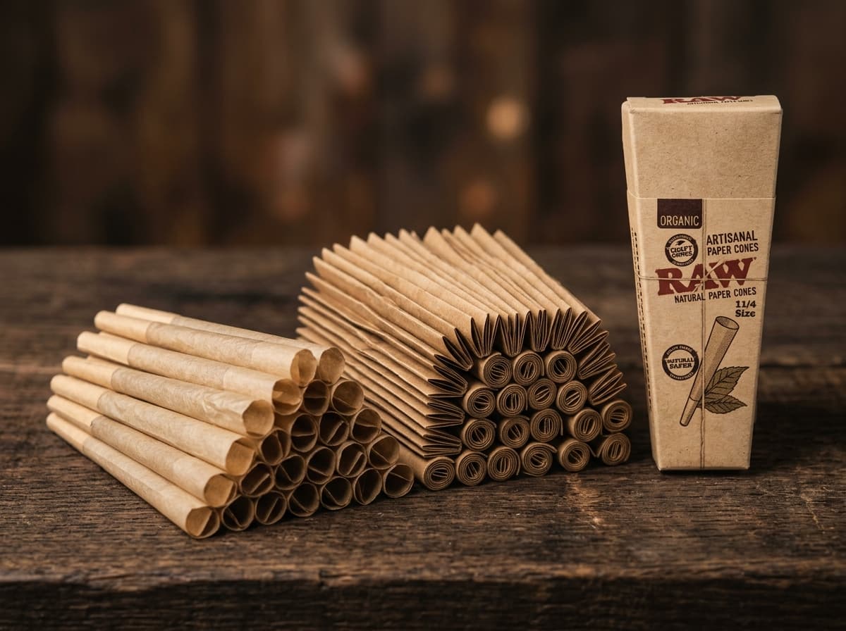 RAW Black Pre-Rolled Cones (3-Pack KS)