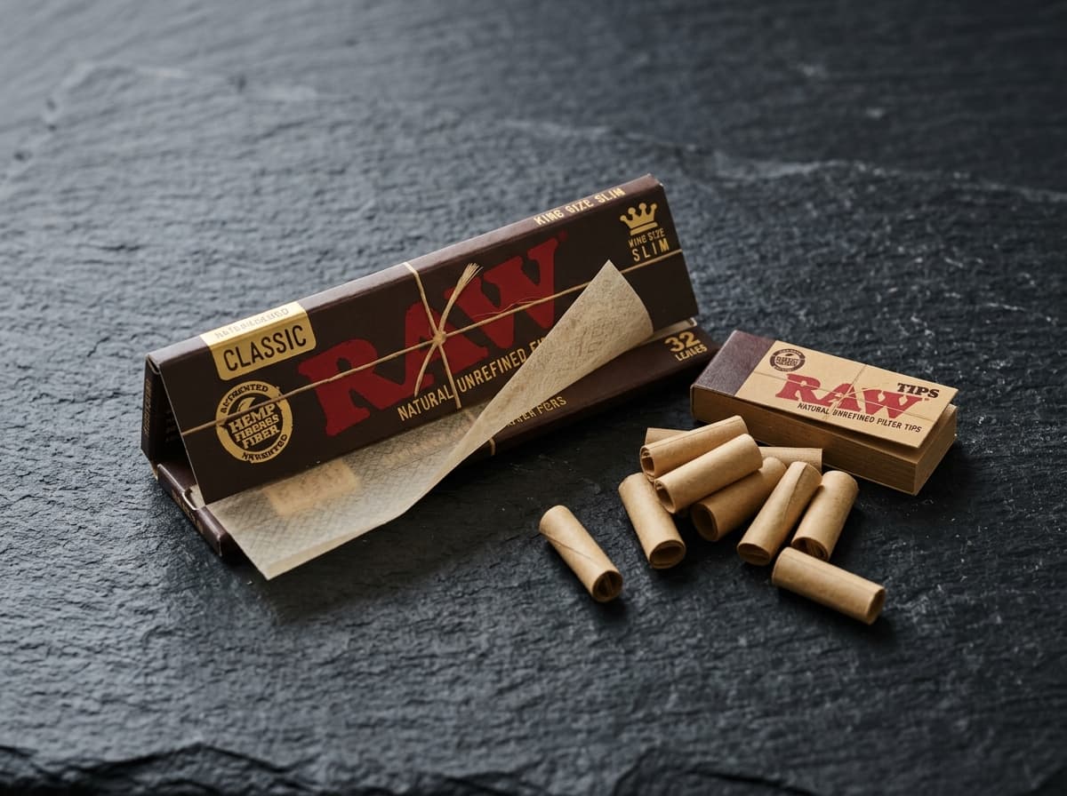 RAW Classic Unbleached Papers