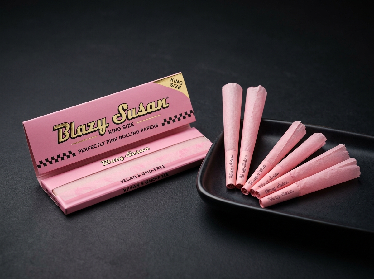 Blazy Susan Pink Pre-Rolled Cones (6-Pack)