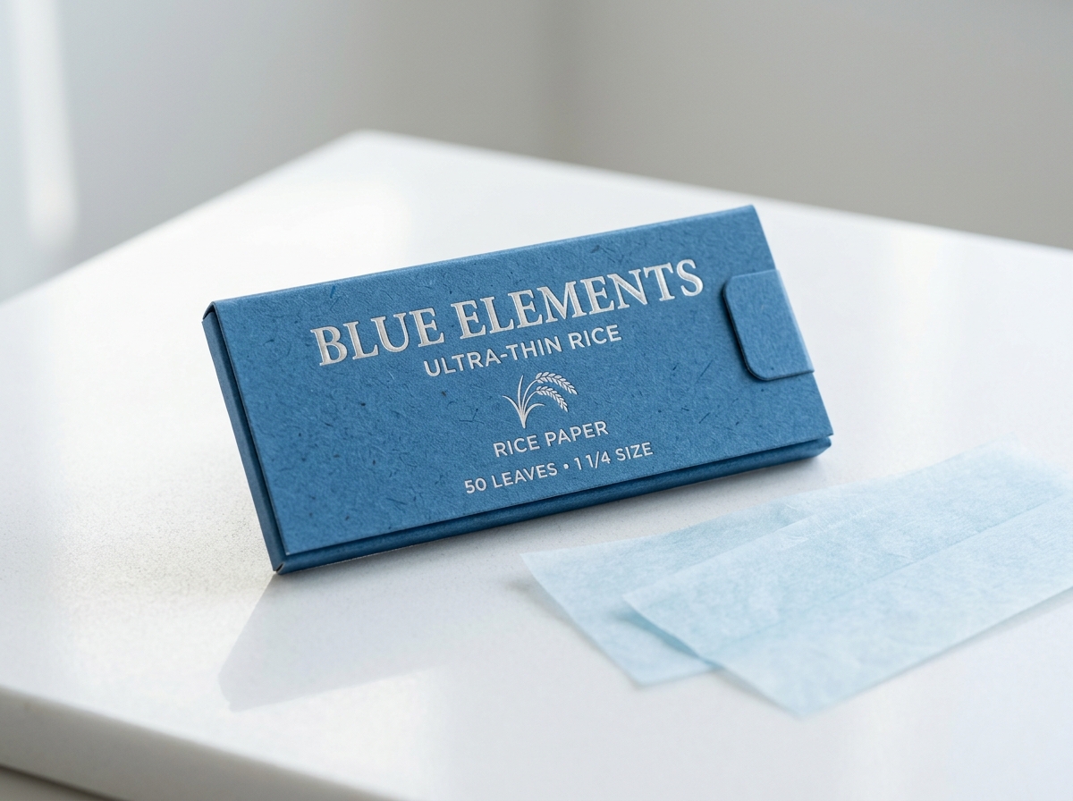 Elements Classic Blue Ultra-Thin Rice Papers
